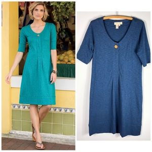 Territory Ahead Short Sleeve Casual Dress Blue 57